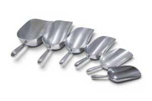 Round Aluminium Scoop