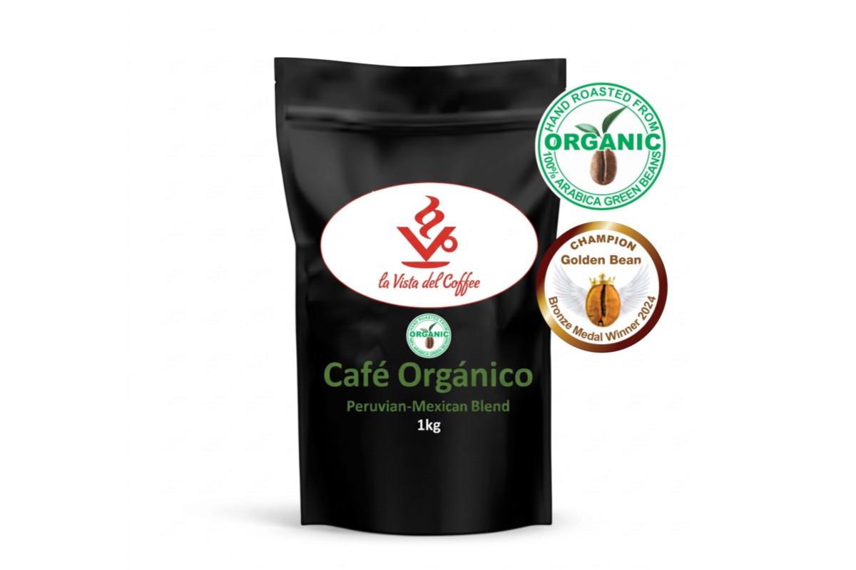 La Vista DC Café Orgánico Roast Blend 1kg 1 La Vista DC Café Orgánico Roast Blend 1kg