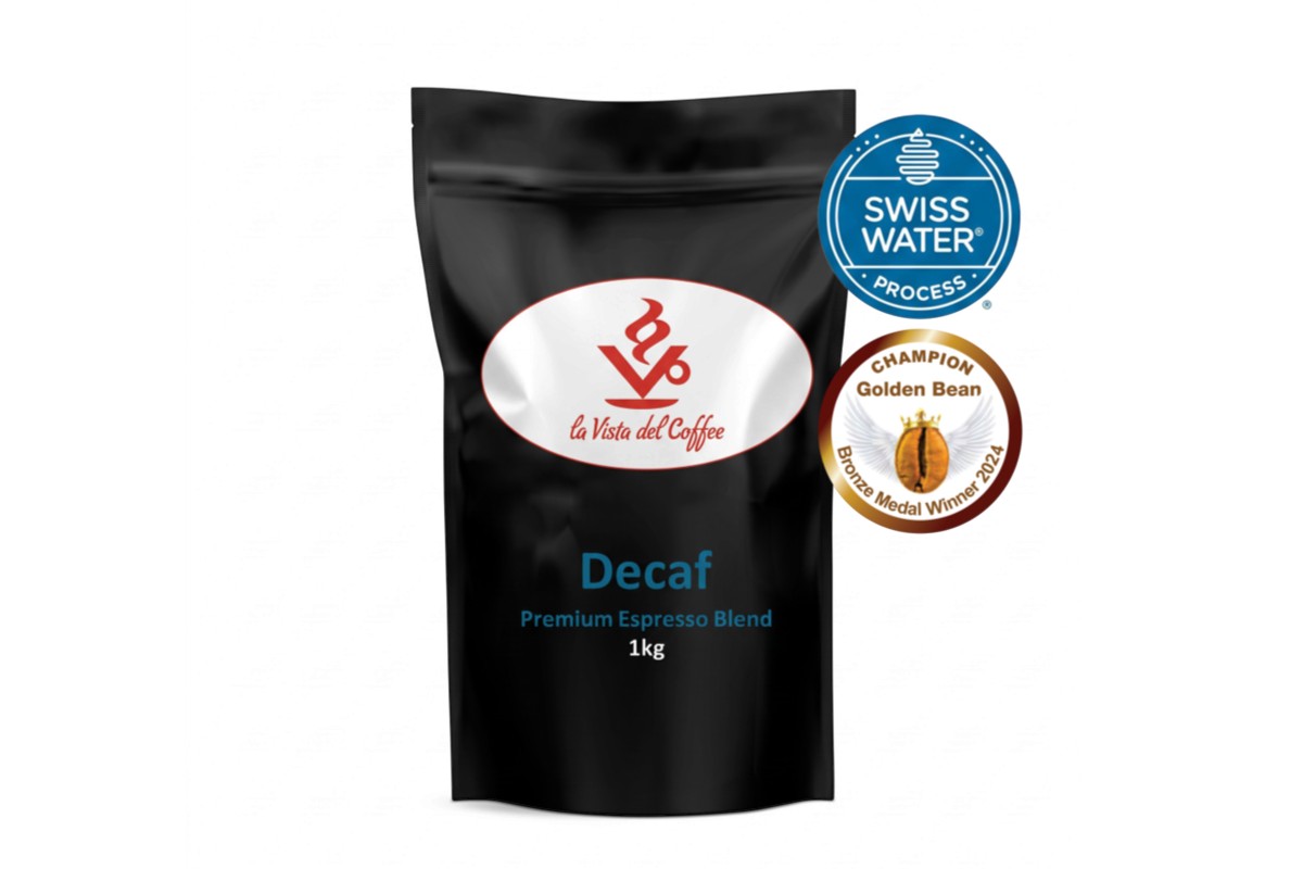 La Vista DC Decaf Premium Roast Blend 1kg 1 La Vista DC Decaf Premium Roast Blend 1kg