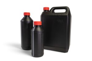 Bottle DG Poison Round Red Cap