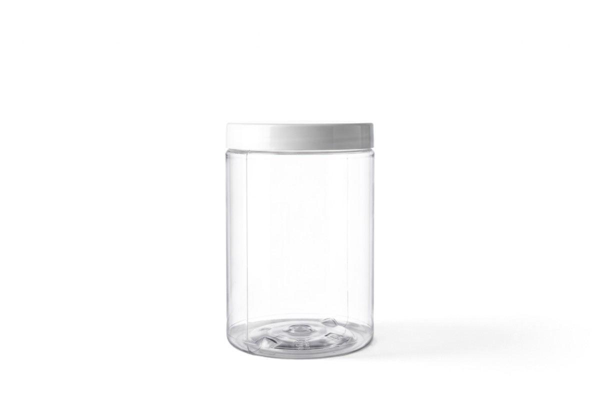 Jar and Lid PET 1 Jar and Lid PET