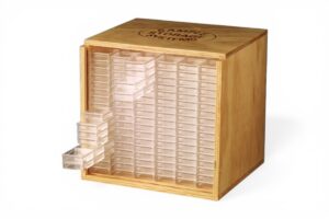 Sample Storage Box with 102 Small Trays(510 samples)
