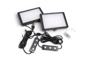 LED Lights for Camera Stand - Power