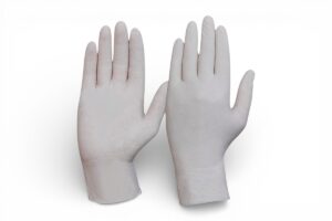 Gloves Latex Powder-Free White
