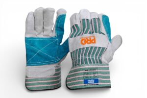 Gloves Cotton/CowSplit Leather Palm