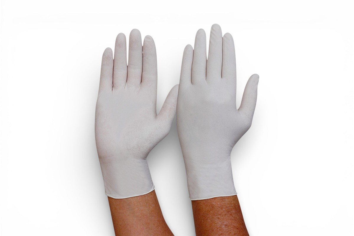 Gloves Latex Examination Powdered 1 Gloves Latex Examination Powdered