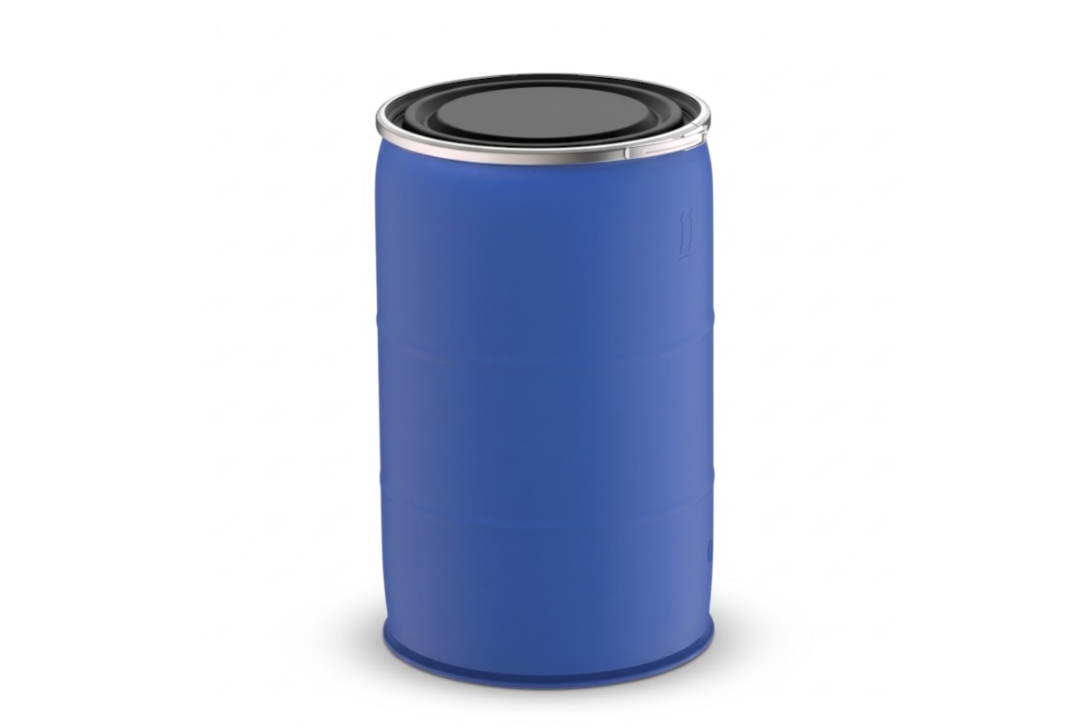 200L Drum Plastic Open Top with Ring and Lid 1 200L Drum Plastic Open Top with Ring and Lid