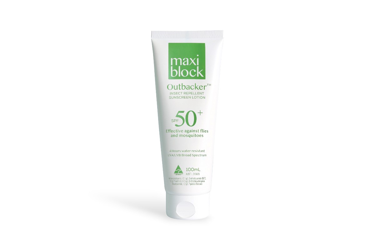 Maxiblock Outbacker™ SPF50+ Sunscreen with Insect Repellant 1 Maxiblock Outbacker™ SPF50+ Sunscreen with Insect Repellant