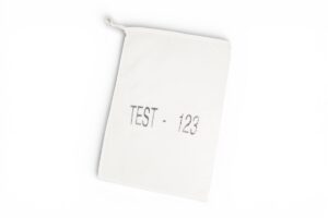 Calico Bag Local Print Numbering