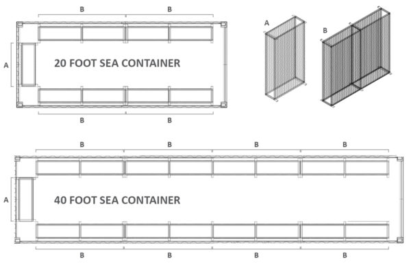 Mesh Racking | SKU 1118-20007-20FTparent
