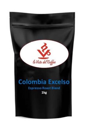 La Vista Del Espresso Roast Coffee Blends 1kg - Colombia Excelso, Each
