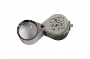 Westernex Hand Lens 21mm - 10x Triplet, Each